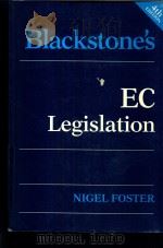 BLACKSTONE'S EC LEGISLATION  FOURTH EDITION（1990 PDF版）