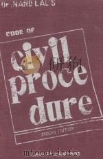 THE CODE OF CIVIL PROCEDURE  VOL.II  2ND EDITION（1983 PDF版）
