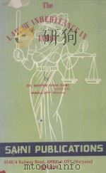 THE LAW OF INHERITANCE IN INDIA GOVERNING（1980 PDF版）