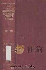 THE COMPLETE DIGEST OF SUPREME COURT CASES VOL.VIII 1978 PDF电子版封面 SURENDRA MALIK