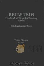 BEILSTEIN HANDBOOK OF ORGANIC CHEMISTRY FOURTH EDITION FIFTH SUPPLEMENTARY SERIES VOLUME NINETEEN PA（1988 PDF版）