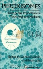 Peroxisomes biology and importance in toxicology and medicine（1993 PDF版）