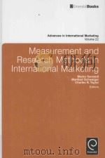 Measurement and Research Methods in International Marketing（ PDF版）