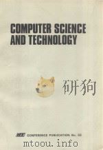 CONFERENCE ON COMPUTER SCIENCE AND TECHNOLOGY 30 JUNE-3 JULY 1969 1969 PDF电子版封面