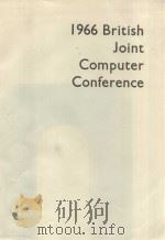 1966 BRITISH JOINT COMPUTER CONFERENCE（1966 PDF版）