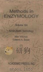 methods in enzymology volume 184 avidin-biotin technology 1990 PDF电子版封面 0121820858 meir wilchek and edward a. bay