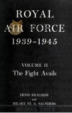 ROYAL AIR FORCE 1939-1945 VOLUME II THE FIGHT AVAILS（1954 PDF版）
