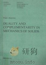DUALITY AND COMPLEMENTARITY IN MECHANICS OF SOLIDS（1979 PDF版）