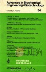 Vertrebrate cell culture I（1987 PDF版）