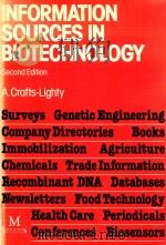 Information sources in biotechnology second edition（1986 PDF版）