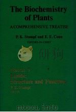 The biochemistry of plants ; a comprehensive treatise ; volume 9（1987 PDF版）