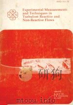 EXPERIMENTAL MEASUREMENTS AND TECHNIQUES IN TURBULENT REACTIVE AND NON-REACTIVE FLOWS（1984 PDF版）
