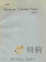 FORUM ON TURBULENT FLOWS（1991 PDF版）