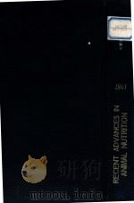 Recent advances in animal nutrition 1987（1987 PDF版）