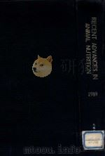 Recent advances in animal nutrition 1989（1989 PDF版）