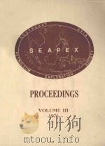 PROCEEDINGS OF THE SOUTHEAST ASIA PETROLEUM EXPLORATION SOCIETY VOLUME 3 1977 PDF电子版封面