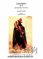 concerto in f for bassoon and piano (1763-1826)（1963 PDF版）
