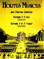 sonata V in f major for two oboes bassoon and basso continuo（1992 PDF版）
