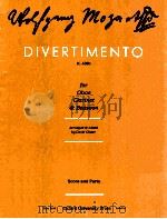divertimento for oboe clarinet & bassoon（1983 PDF版）