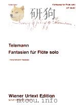Fantasien fur Flote solo UT 50187（1999 PDF版）