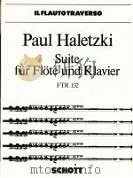 Suite fur Flote und Klavier ftr 132（1985 PDF版）