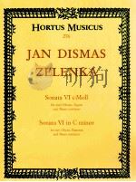 sonata Ⅵ c-moll fur zwei oboen fagott und basso continuo Sonata Ⅵ in  c minor for two oboes bassoon（1995 PDF版）