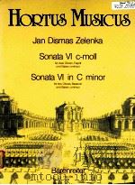 Sonata VI in C minor for two Oboes Bassoon and Basso continuo（1995 PDF版）
