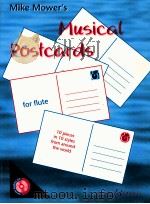 Musical Postcards for flute 10 pieces in 10 styles from around the world（1997 PDF版）