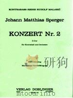 Konzert Nr.2 D-Dur fur KontrabaB und Orchester 1983 PDF电子版封面