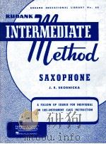 intermediate method saxophone（ PDF版）