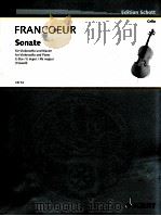 Sonate fur Violoncello and piano CB 74 1924 PDF电子版封面
