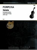 Sonata for Violoncello and piano CB 2 1950 PDF电子版封面