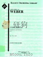 Concerto for Bassoon and Orchestra in F Op. 75 (J.127)（ PDF版）