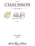 Poeme Violin and Orchestra op.25 set of parts 00550 str=4-4-3-2-2 PDF电子版封面