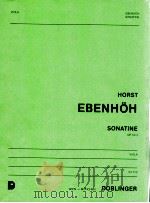 Sonatine fur Viola op.19/3 viola 03 515（1990 PDF版）