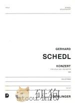 Konzert fur Viola und Orchester 1988 Solostimme 03 517   1991  PDF电子版封面     