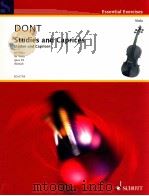 Studies and Caprices for viola opus 35 rostal ed 6118（1971 PDF版）