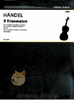 9 Triosonaten fur 2 Violinen und Basso continuo for 2 Violins and Basso continuo opus 2 No.7 opus 2 1958 PDF电子版封面
