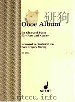 Oboe Album for Oboe and Piano ed 10612 1957 PDF电子版封面