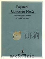Concerto No.2 fur Violine und Piano opus 7 ed 499 1909 PDF电子版封面