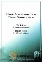 Eleven pieces for Violoncello and piano 1991 PDF电子版封面