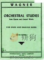Orchestral Studies from Operas and Concert Works for oboe and english horn (ritter cshmidt) no.994（ PDF版）