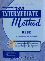 Intermediate method oboe PDF电子版封面 J.E.Skornicka