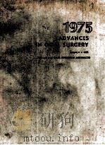 1975 ADVANCES IN ORAL SURGERY VOLUME 5 COLLECTED FROM ORAL RESEARCH ABLTRACTS（1975 PDF版）