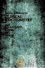 RECENT ADVANCES IN CLINICAL BILOCHEMISTRY（1981 PDF版）