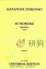 HUMORESKE Rondo 1939 stimmen ue 15048（1939 PDF版）