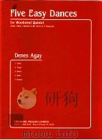 five easy dances for Woodwind Quintet（1956 PDF版）