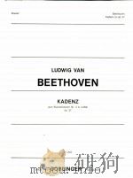 Kadenz zum KlavierKonzert Nr.3 in c-Moll op.37 01 203 1955 PDF电子版封面