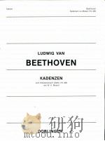 Kadenz zum KlavierKonzert d-Moll KV 466 von W.A.Mozart 01 205 1955 PDF电子版封面