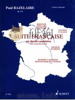 Suite Fran?aise Op.114 sur des airs populaires pour violonclle et piano（1934 PDF版）